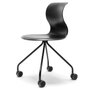 Flötotto PRO CHAIR X-Gestell mit Rollen -Ggraphitschwarz