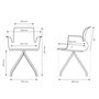 Flötotto PRO ARMCHAIR X-Gestell