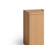 Flötotto Container mit Tür, H74 B60 T45 -Buche - Buche