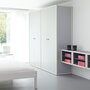 Flötotto Container mit Doppeltür 7 Einlegeböden, H222 B113 T60