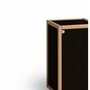 Flötotto Doppelbett mit Kopfteil, H74 B167 T210 - Buche / Schwarz