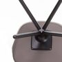 Lapalma Cut Armlehnstuhl Leder Holzgestell schwarz