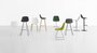 Lapalma Miunn S161 Stuhl Weiss Gestell 
