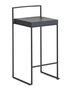 Lapalma Cubo 65 Hocker - Schwarz Lackiert - Holz Schwarz Lackiert