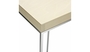 Lapalma Cubo Hocker 75 - Matt Verchromt - Buche Gebleicht