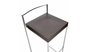 Lapalma Cubo Hocker 75 - Leder - C9 Dunkelbraun