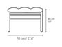 Carl Hansen & Søn OW150 Daybed mit Textilbezug