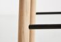 Woud Mono bar stool - Oak