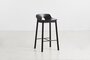 Woud Mono counter chair - black