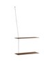 Woud Stedge Shelf Small-Smoked oak