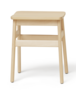 Form & Refine Angle Standard Hocker 45cm - Buche Natur Matt Lackiert
