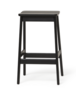 Form & Refine Angle Standard Barhocker 65cm - Buche Schwarz Matt Lackiert