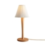 ORIGINAL BTC Cecil Table Light, Sand and Taupe Braided Cable - Stem Base - Natural white & oak stem base