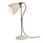 ORIGINAL BTC Hector Bibendum Table Light - Natural white with red cable