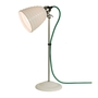 ORIGINAL BTC Hector Bibendum Table Light - Natural white with green cable