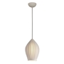 ORIGINAL BTC Fin Pendant, Sand and Taupe Braided Cable