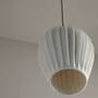 ORIGINAL BTC Fin Pendant, Sand and Taupe Braided Cable