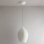 ORIGINAL BTC Fin Pendant, Sand and Taupe Braided Cable