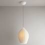 ORIGINAL BTC Fin Pendant, Sand and Taupe Braided Cable