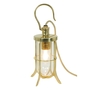 ORIGINAL BTC Ship's Hook Light - Clear Glass, Polished Brass