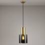 ORIGINAL BTC Walter Pendant, Size 2 - brass anthracite