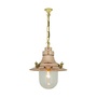ORIGINAL BTC Ship's Small Decklight - Polished Copper, Clear Glass