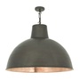ORIGINAL BTC Spun Relector, Large - Weathered copper with polished copper interior