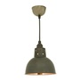 ORIGINAL BTC Spun Reflector with Cord Grip Lampholder - Weathered Copper/Polished Copper