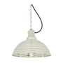 ORIGINAL BTC Spun Ripple with Suspension Lampholder - Polished Aluminium