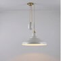 ORIGINAL BTC Rise & Fall School Light - Painted Putty Grey