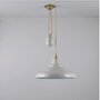 ORIGINAL BTC Rise & Fall School Light - Painted Putty Grey