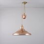 ORIGINAL BTC Rise & Fall School Light - Polished Copper