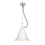 ORIGINAL BTC Zoe Pendant Brass - White