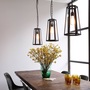 ORIGINAL BTC Hex Pendant Light, Weathered Brass