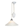 ORIGINAL BTC Cobb Rise & Fall Pendant Light, White - Large