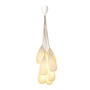 ORIGINAL BTC Drop Zero Grouping of Nine Pendant Light - Natural white gloss