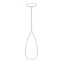 ORIGINAL BTC Drop Zero Pendant Light