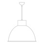 ORIGINAL BTC Giant Size 2 Pendant Light