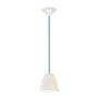 ORIGINAL BTC Hector Bibendum Size 1 Pendant Light - Natural white with green cable