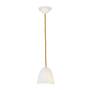 ORIGINAL BTC Hector Bibendum Size 1 Pendant Light - Natural white with yellow cable