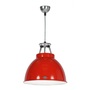 ORIGINAL BTC Titan Size 1 Pendant Light - Rot mit weißer Innenausstattung