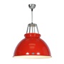 ORIGINAL BTC Titan Size 3 Pendant Light - Red with White Interior