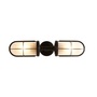 ORIGINAL BTC Weatherproof Ship's Double Well Glass - Weathered Brass, Frosted Glass