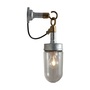 ORIGINAL BTC Well Glass Wall Light, Galvanised - Clear Glass