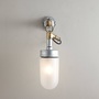 ORIGINAL BTC Well Glass Wall Light, Galvanised