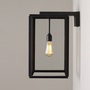 ORIGINAL BTC Portico Wall Light Weathered Brass, Clear Glass
