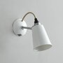 ORIGINAL BTC Hector Small Flowerpot Wall Light, Natural 