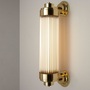 ORIGINAL BTC Pillar Offset Wall Light LED - Polished Brass