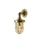 ORIGINAL BTC Miniature Weatherproof Ship's Well Glass - Polished Brass, Clear Glass
