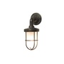 ORIGINAL BTC Miniature Weatherproof Ship's Well Glass - Weathered Brass Frosted Glass